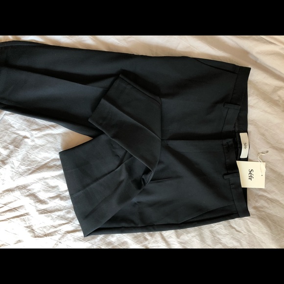 Séfr slacks. “Harvey”, Black, Large. - Picture 2 of 3